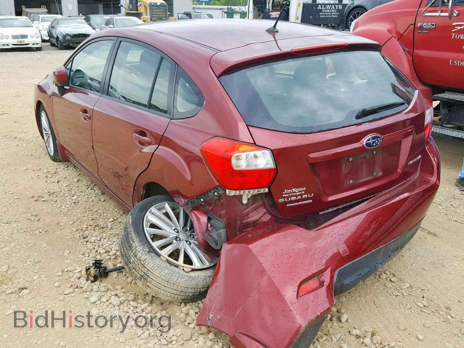 2012 SUBARU IMPREZA - VIN: JF1GPAD61CH215199 - Фото 3