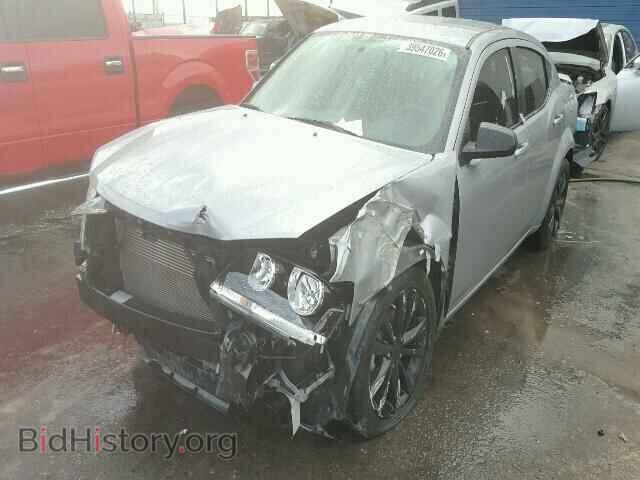 2014 DODGE AVENGER - VIN: 1C3CDZAB6EN222725 - Фото 2
