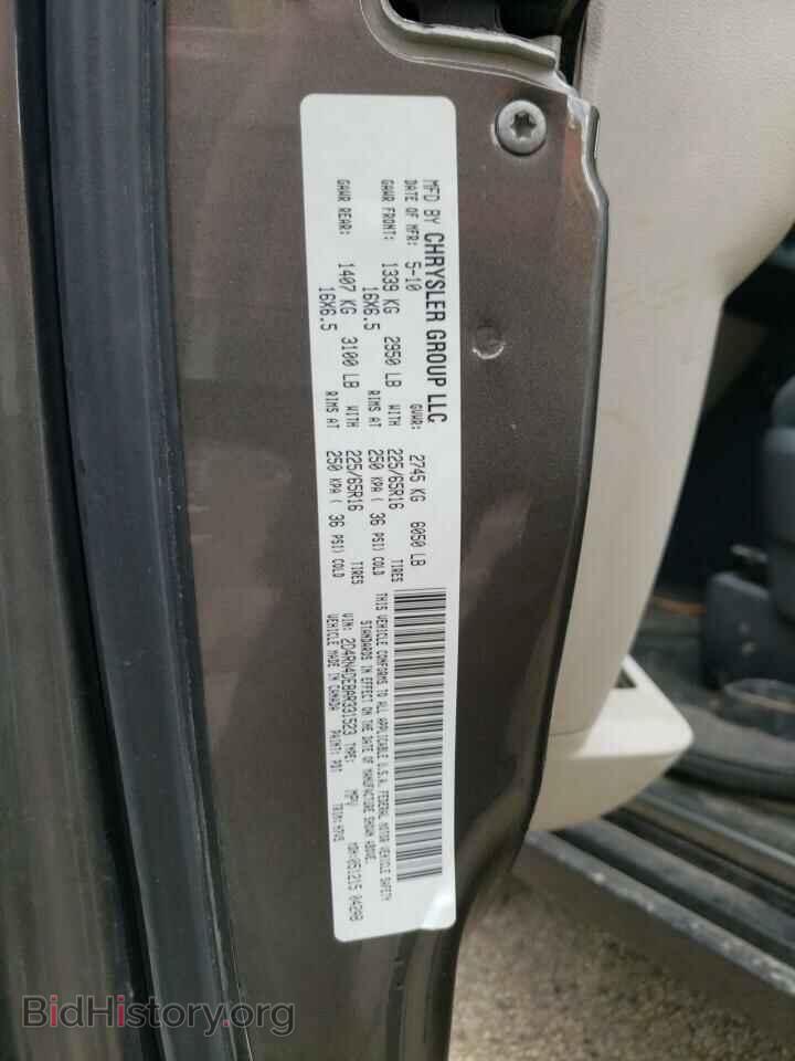2010 DODGE GRAND CARA - VIN: 2D4RN4DE8AR331523 - Фото 10