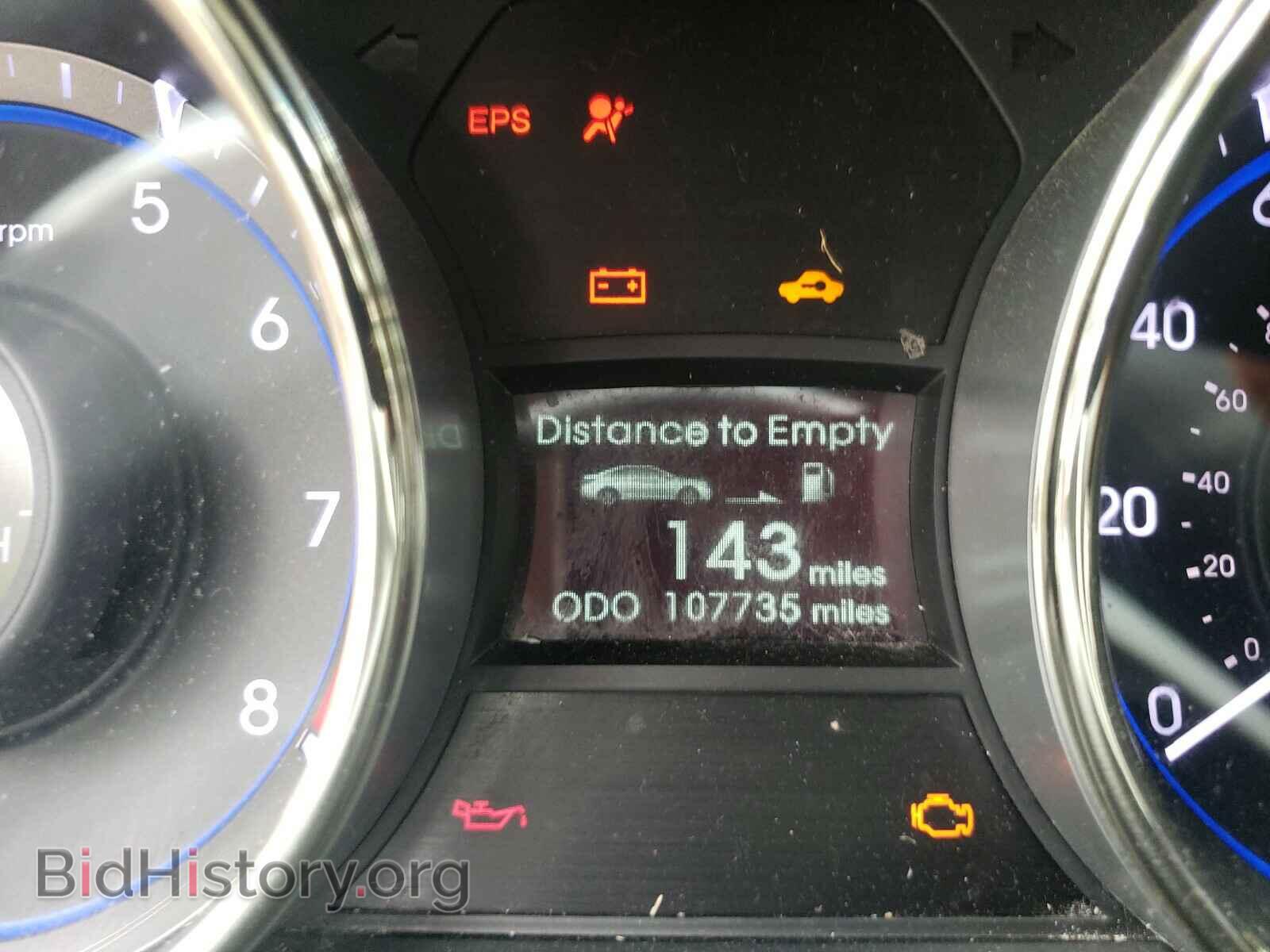2012 HYUNDAI SONATA - VIN: 5NPEC4AB5CH492245 - Фото 8