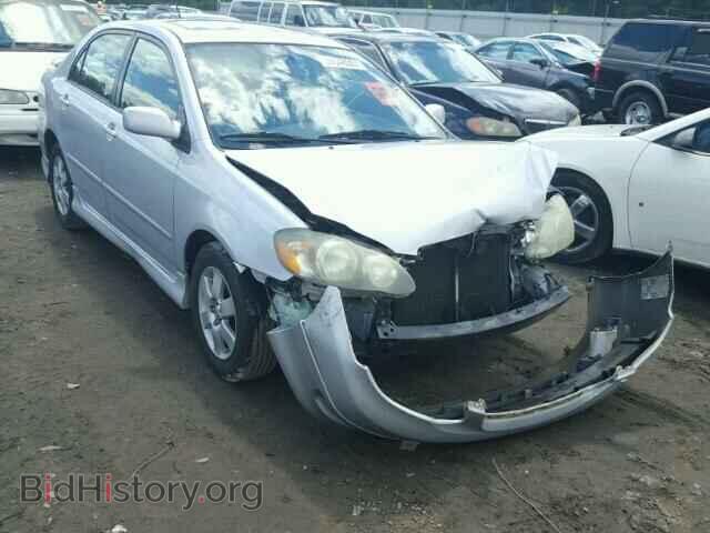 2007 Toyota COROLLA (VIN 2T1BR32EX7C760249) — фото 1 из 10, Copart, повреждение: передняя часть