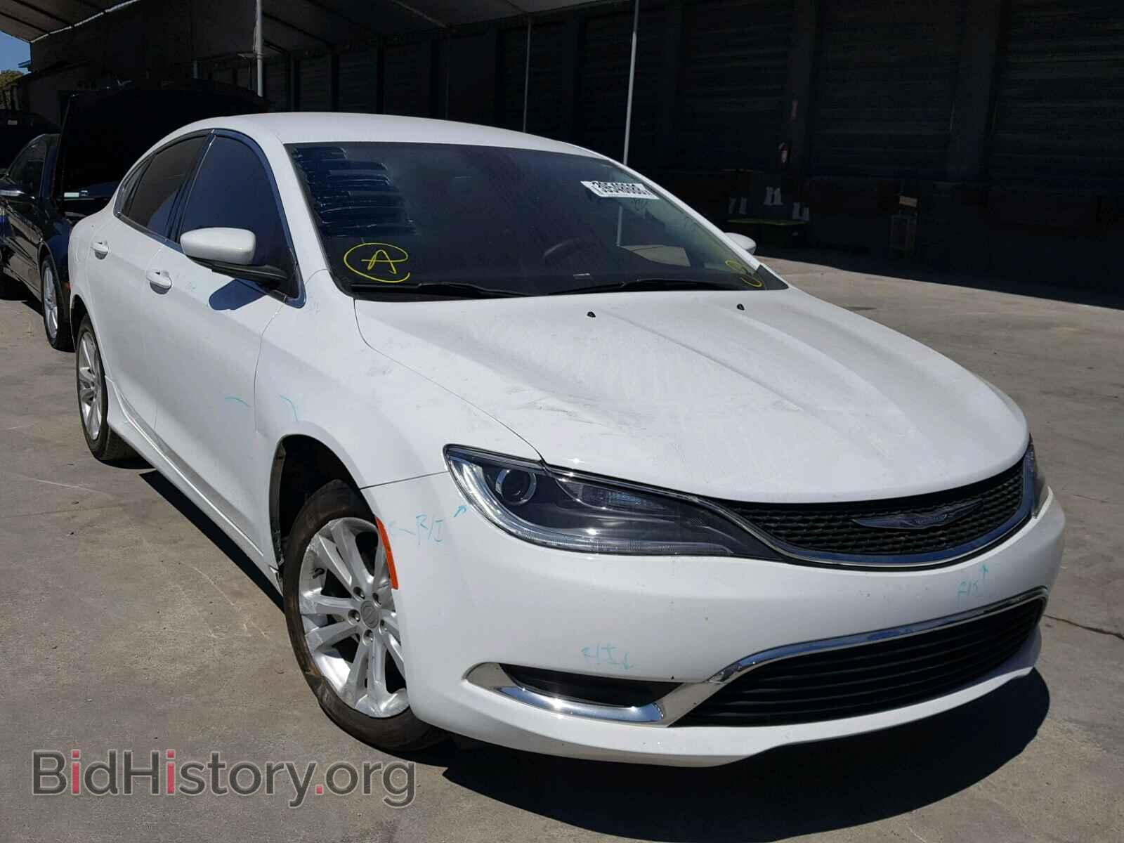 Фотография 1C3CCCAB3FN735741 - CHRYSLER 200 2015