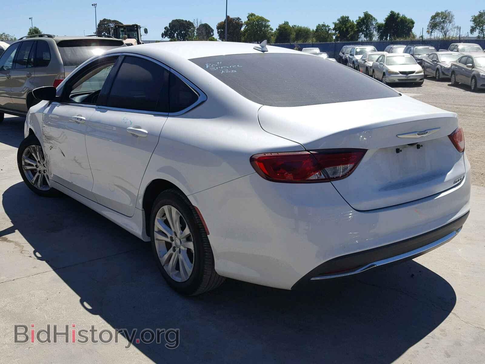 2015 CHRYSLER 200 - VIN: 1C3CCCAB3FN735741 - Photo 3