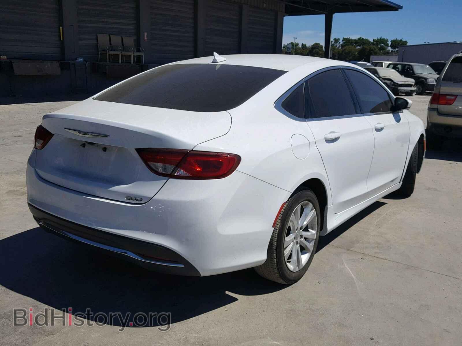 2015 CHRYSLER 200 - VIN: 1C3CCCAB3FN735741 - Photo 4