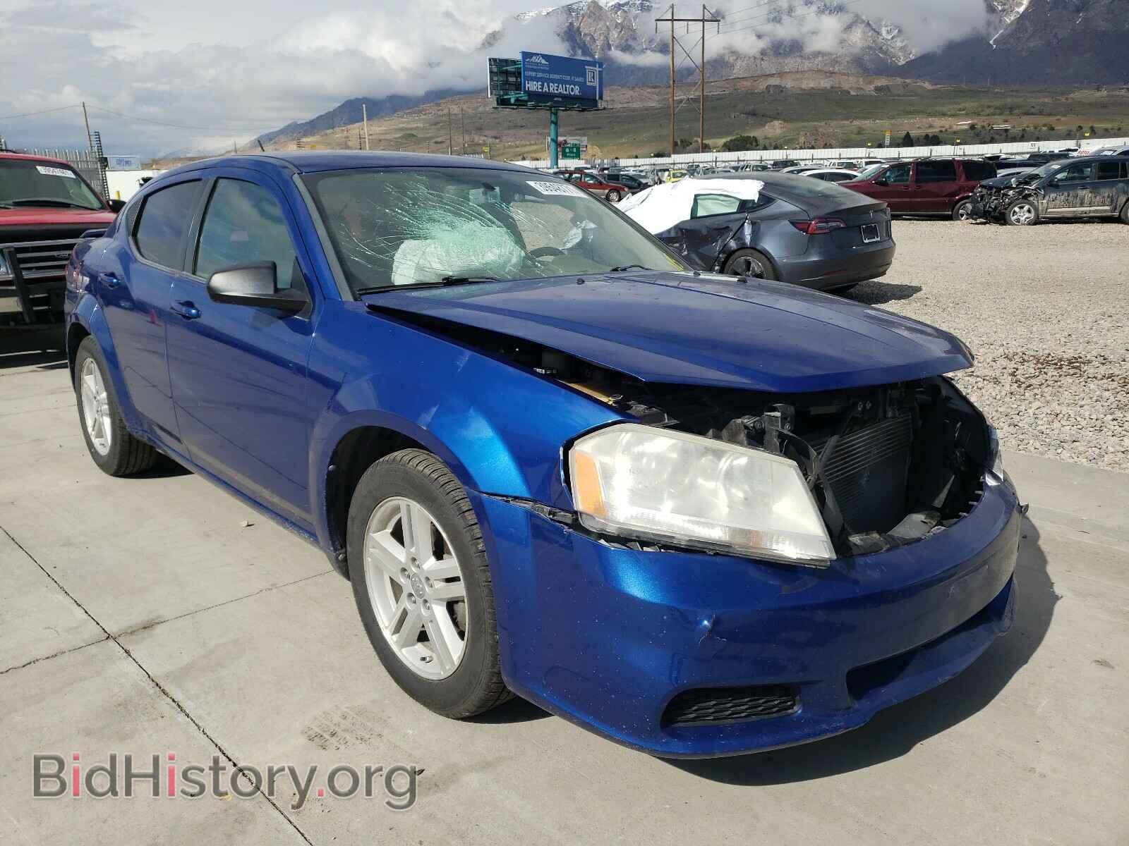 Фотография 1C3CDZAG3DN544197 - DODGE AVENGER 2013