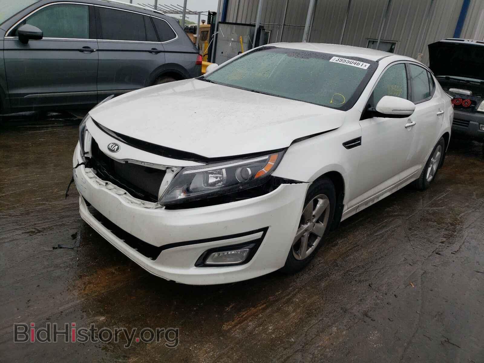 2015 KIA OPTIMA - VIN: KNAGM4A70F5660957 - Фото 2