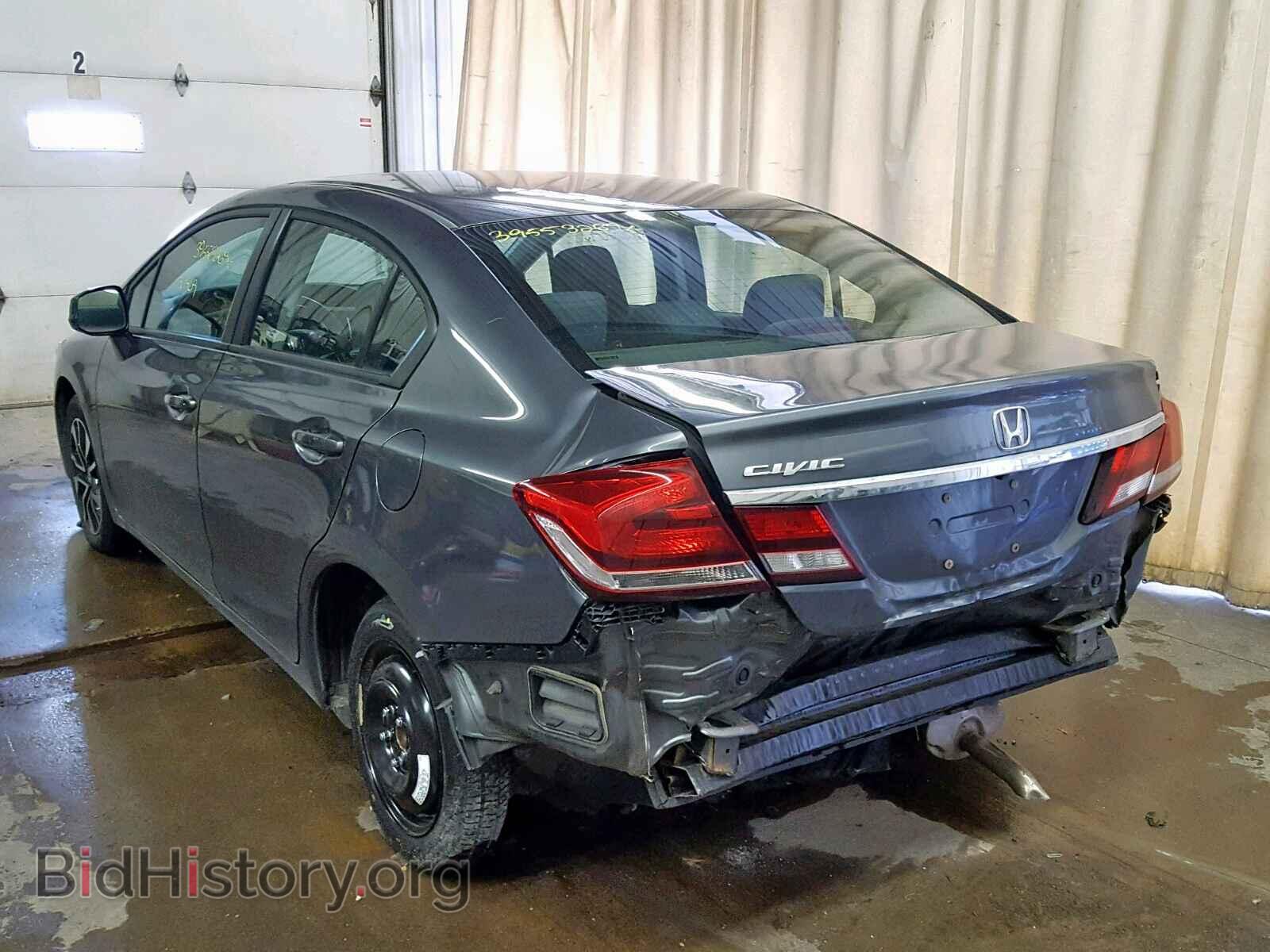 2013 HONDA CIVIC - VIN: 19XFB2F8XDE058532 - Фото 3