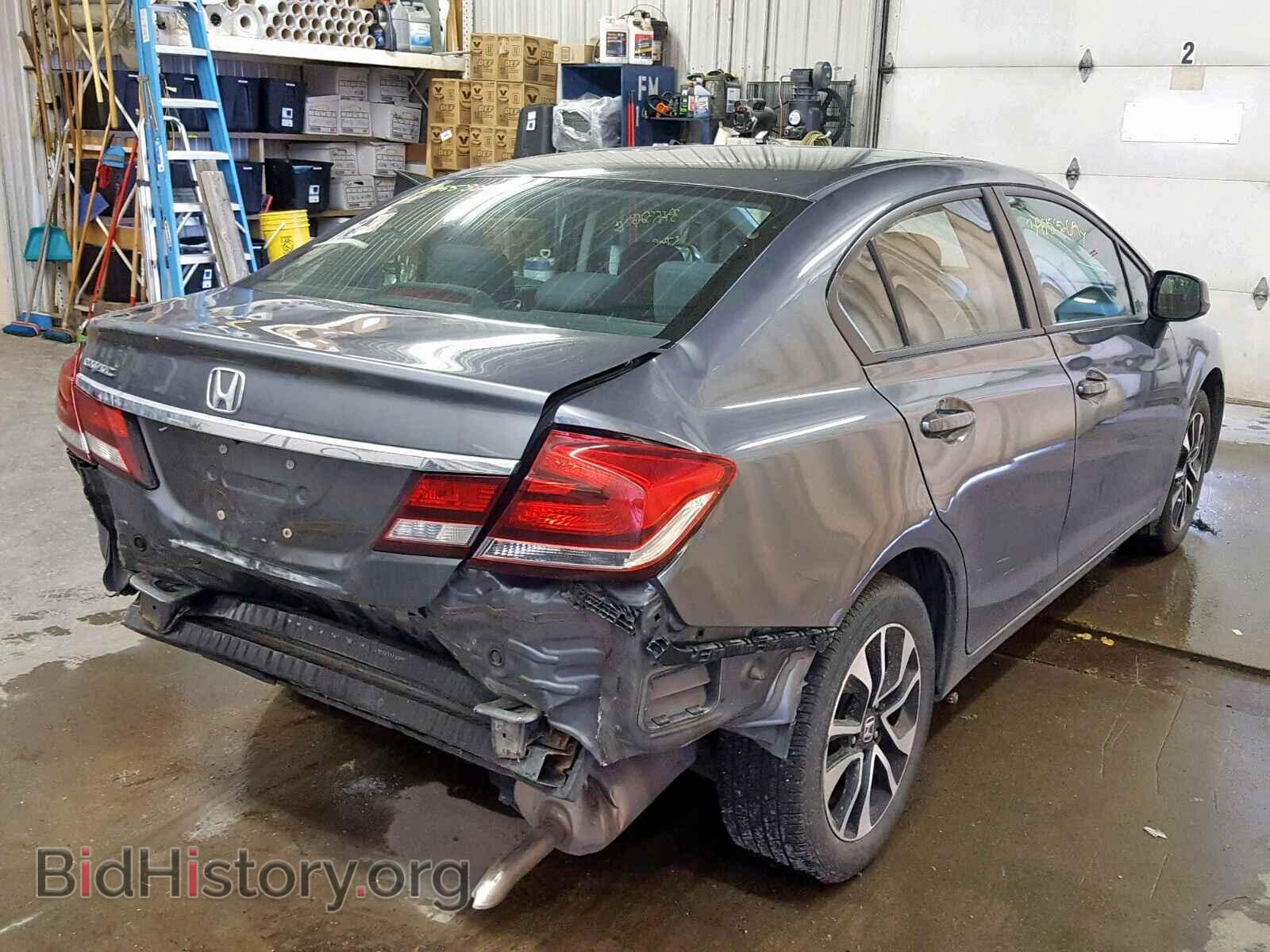 2013 HONDA CIVIC - VIN: 19XFB2F8XDE058532 - Фото 4