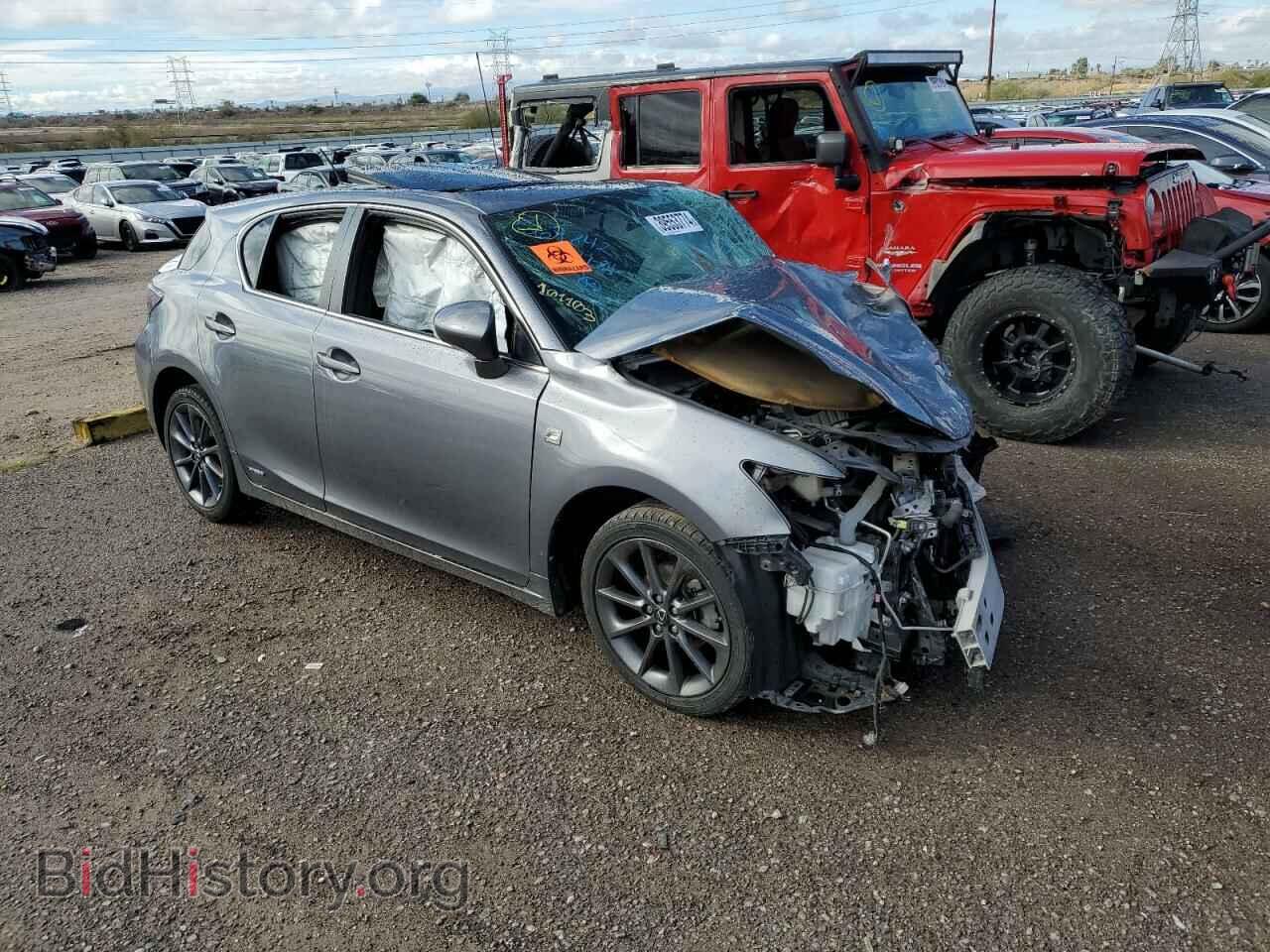 2012 LEXUS CT 200 - VIN: JTHKD5BH3C2101103 - Фото 4