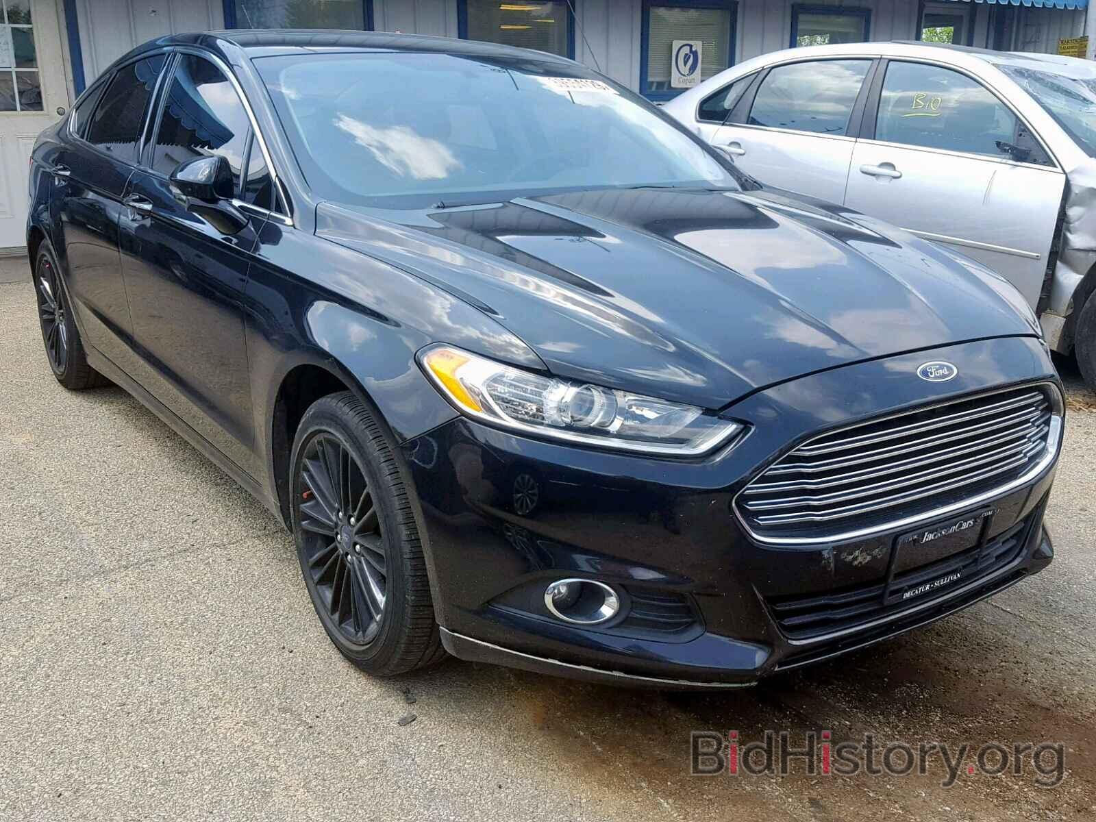 Photo 1FA6P0HD8E5371162 - FORD FUSION SE 2014