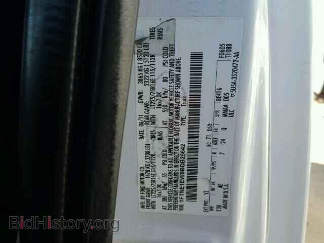 2011 FORD ECONOLINE - VIN: 1FTNE1EW8BDB25642 - Photo 10