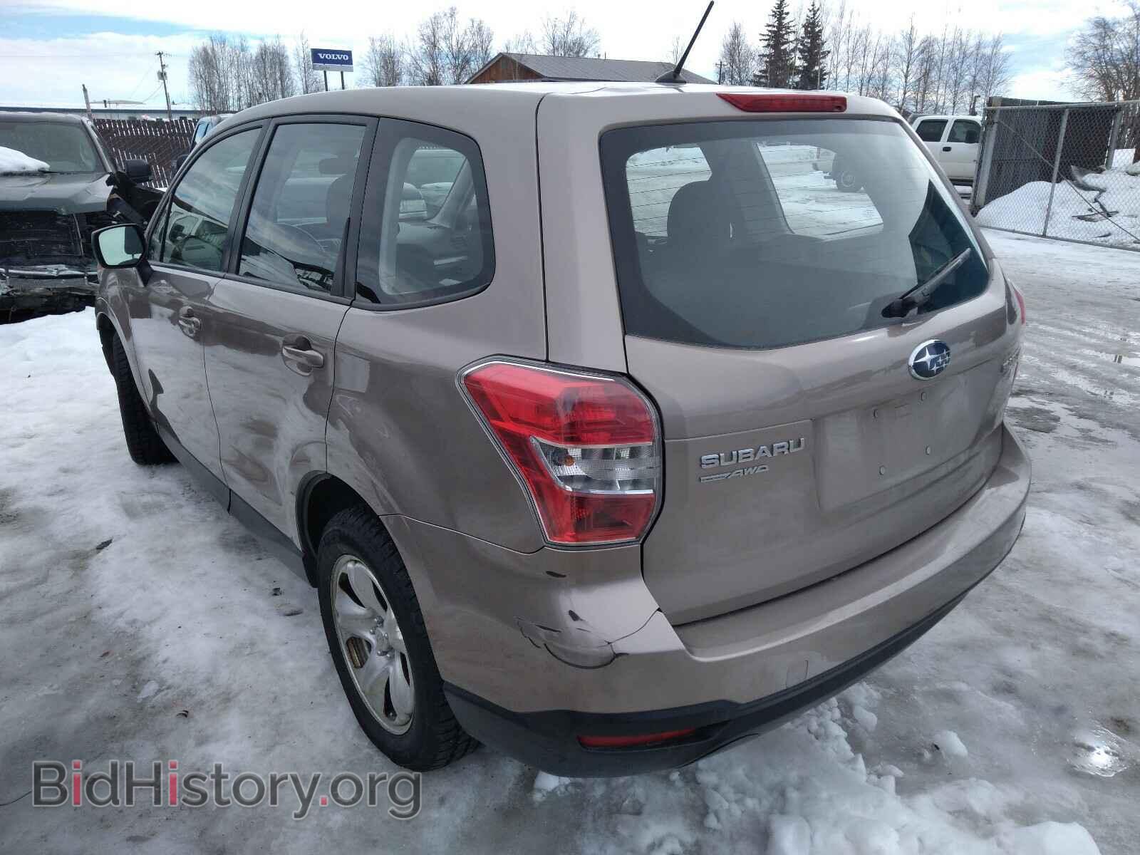 2014 SUBARU FORESTER - VIN: JF2SJAACXEH454352 - Фото 3