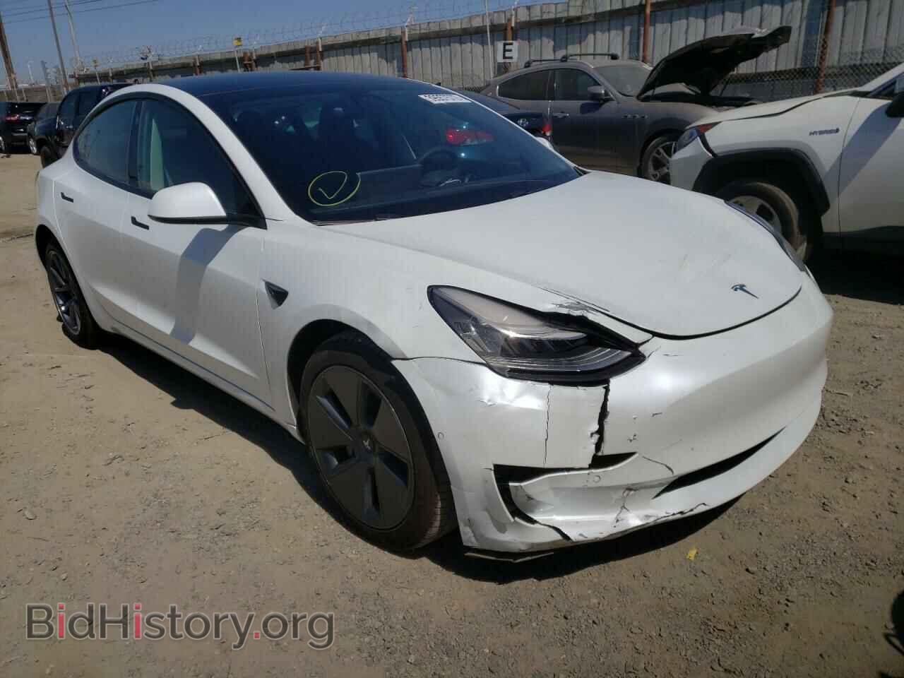 Photo 5YJ3E1EA3MF015928 - TESLA MODEL 3 2021