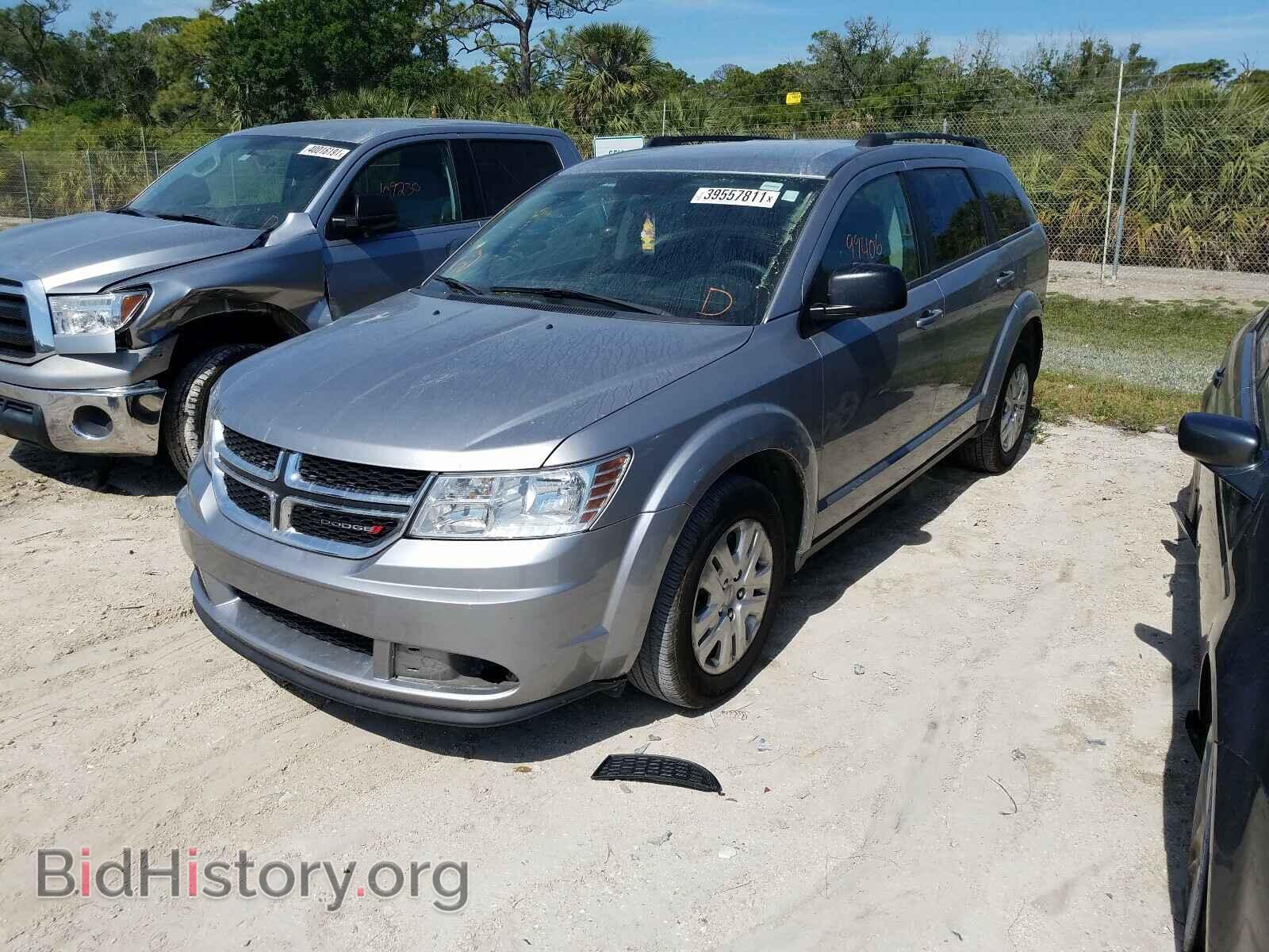2017 DODGE JOURNEY - VIN: 3C4PDCAB0HT606465 - Фото 2