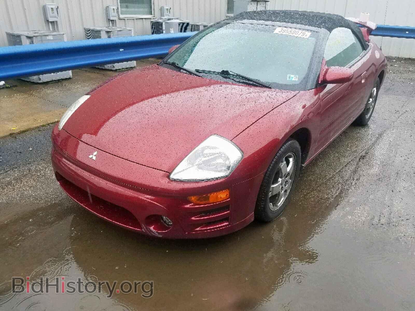 2005 MITSUBISHI ECLIPSE - VIN: 4A3AE45G75E001379 - Фото 2