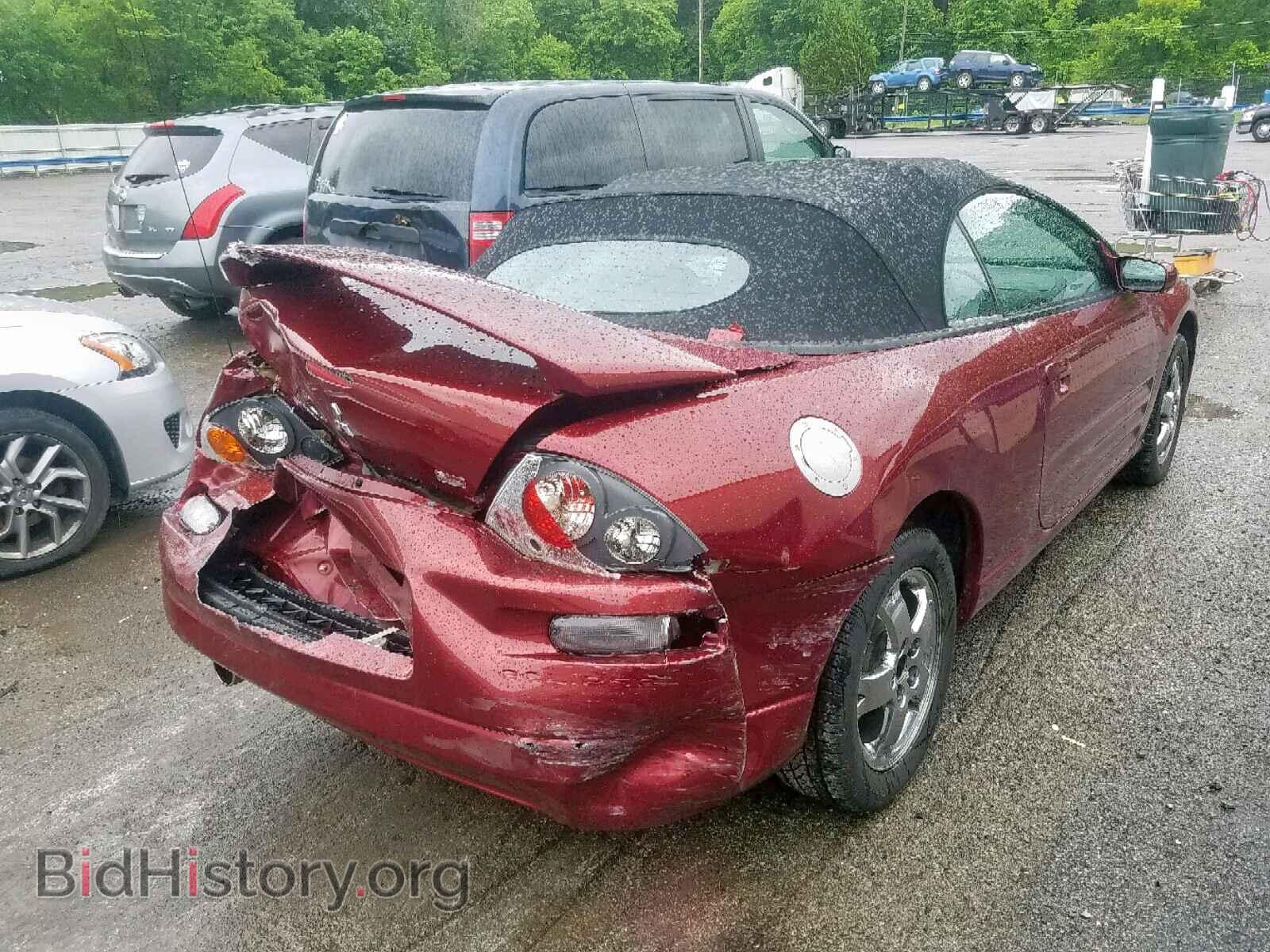 2005 MITSUBISHI ECLIPSE - VIN: 4A3AE45G75E001379 - Фото 4