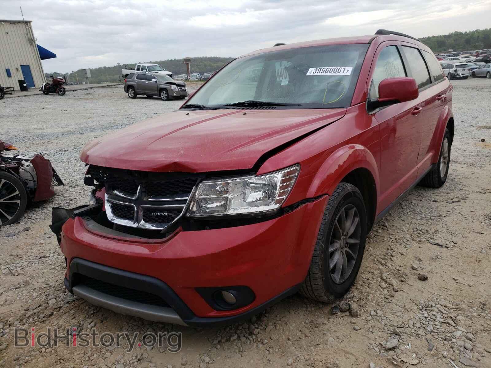 2016 DODGE JOURNEY - VIN: 3C4PDCBB7GT177807 - Фото 2
