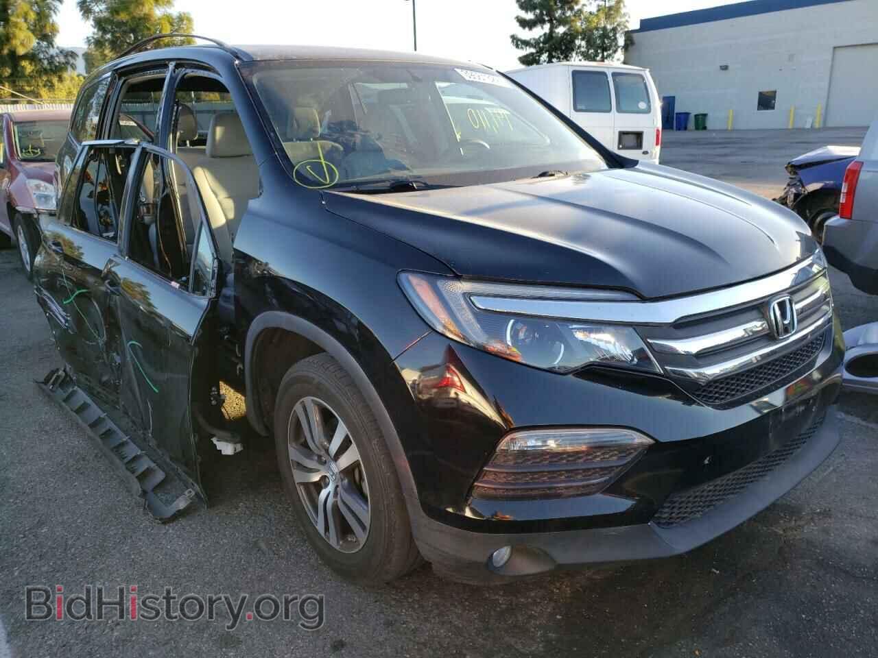Фотография 5FNYF5H30GB016997 - HONDA PILOT 2016