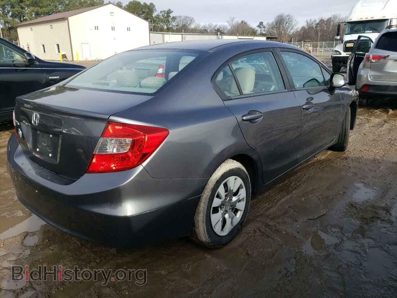 2012 HONDA CIVIC - VIN: 19XFB2F53CE326342 - Фото 3