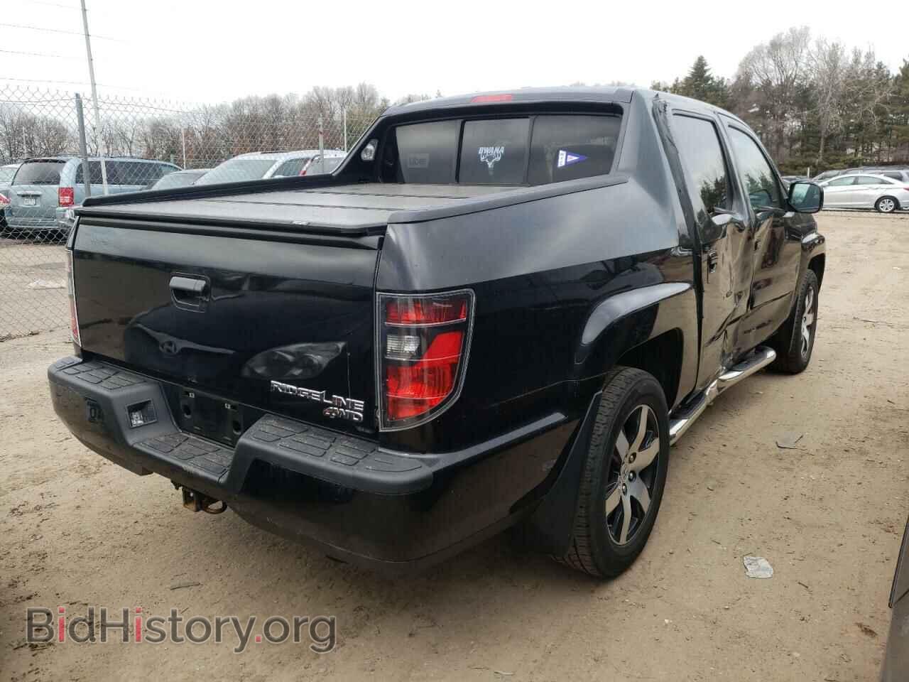 2014 HONDA RIDGELINE - VIN: 5FPYK1F66EB011860 - Фото 4