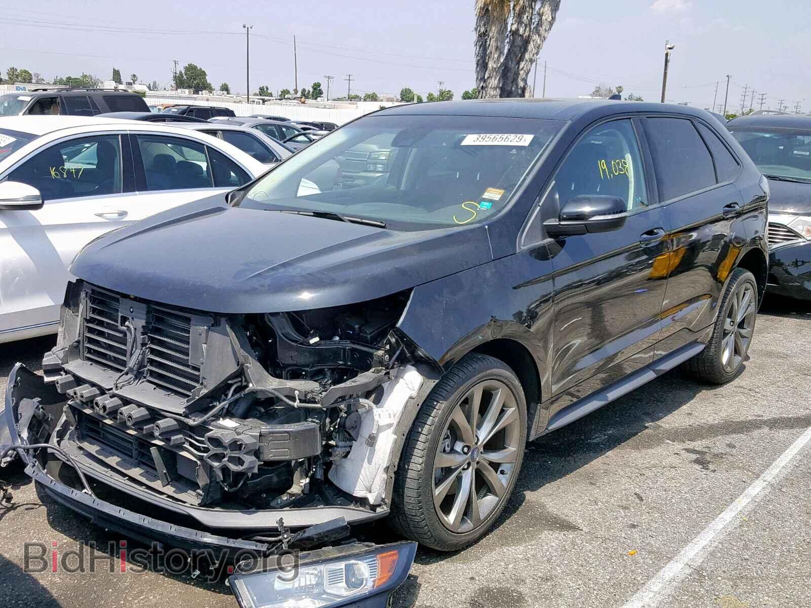 2016 FORD EDGE - VIN: 2FMPK4AP9GBC37599 - Фото 2
