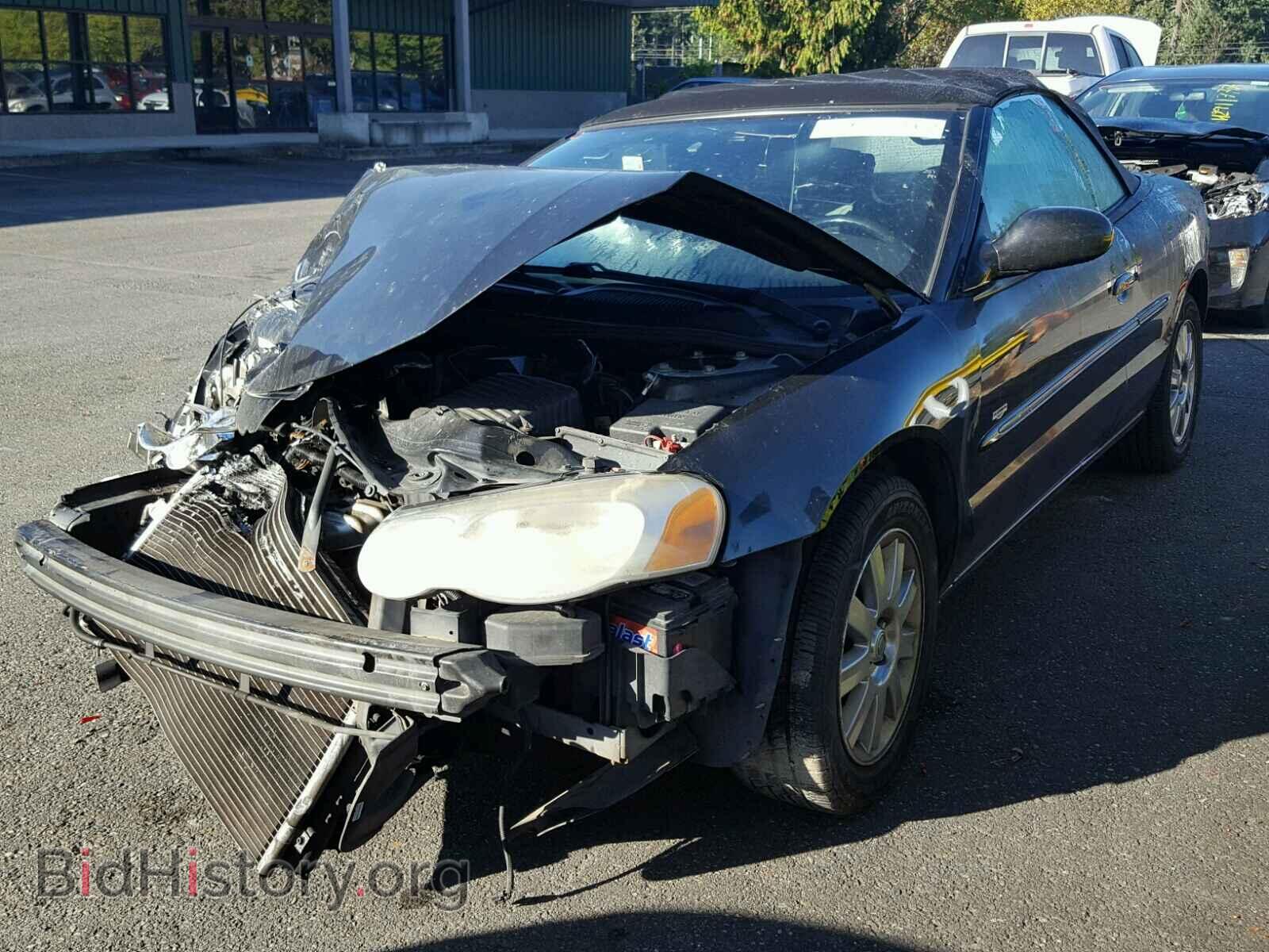 2004 CHRYSLER SEBRING - VIN: 1C3EL55R54N263082 - Фото 2