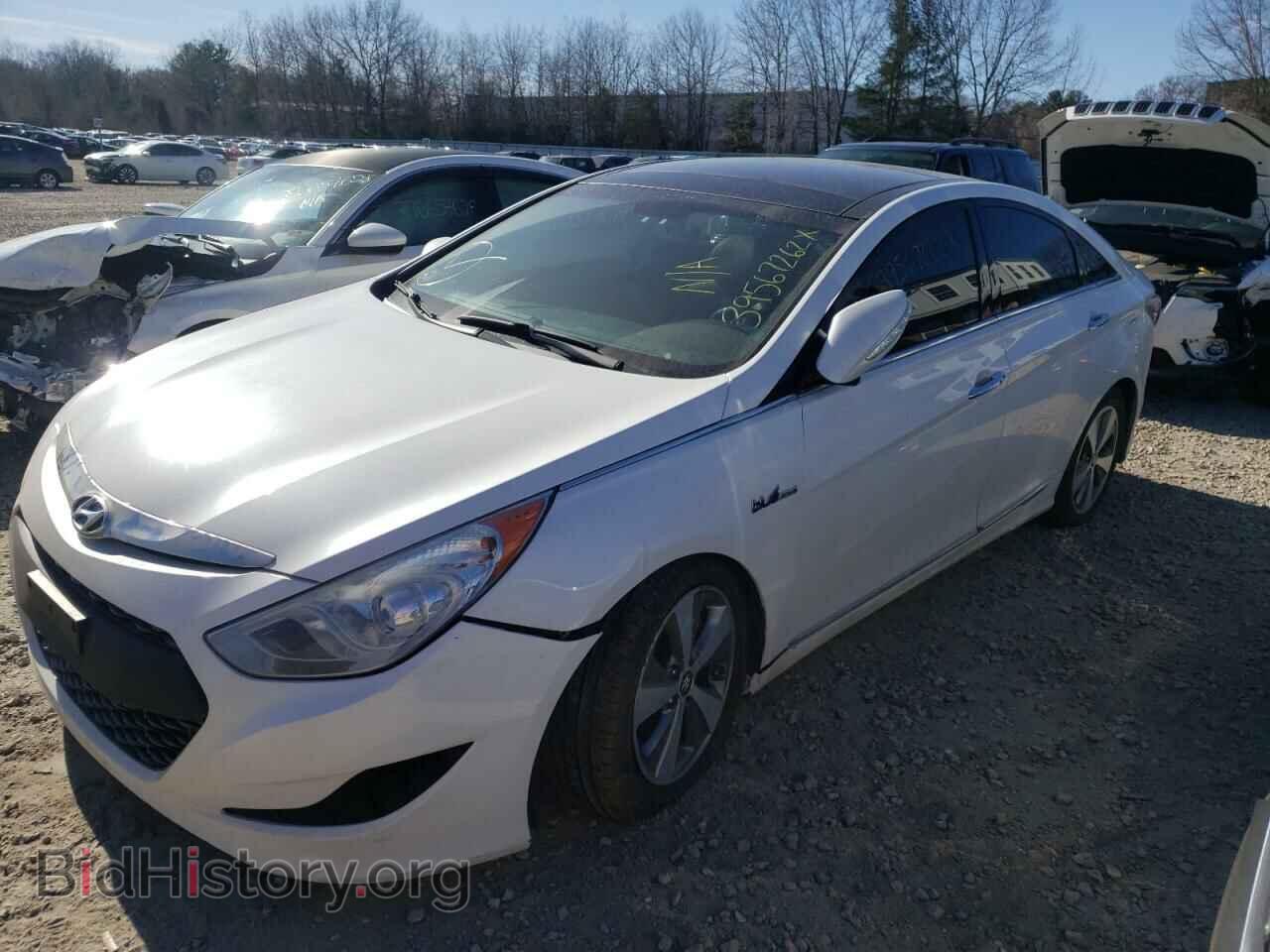 2012 HYUNDAI SONATA - VIN: KMHEC4A44CA020686 - Фото 2