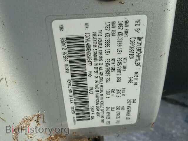 2004 DODGE DAKOTA - VIN: 1D7HL48N64S509477 - Фото 10