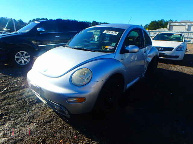 2002 VOLKSWAGEN BEETLE - VIN: 3VWCK21C82M434272 - Фото 2