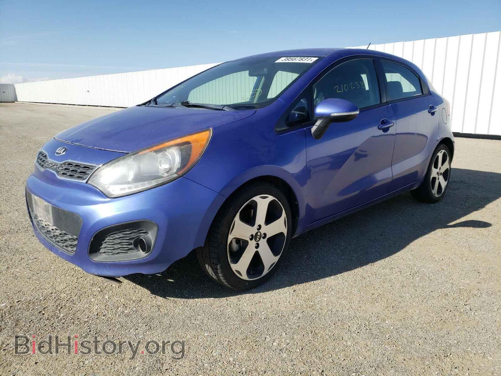 2013 KIA RIO - VIN: KNADN5A32D6248100 - Фото 2