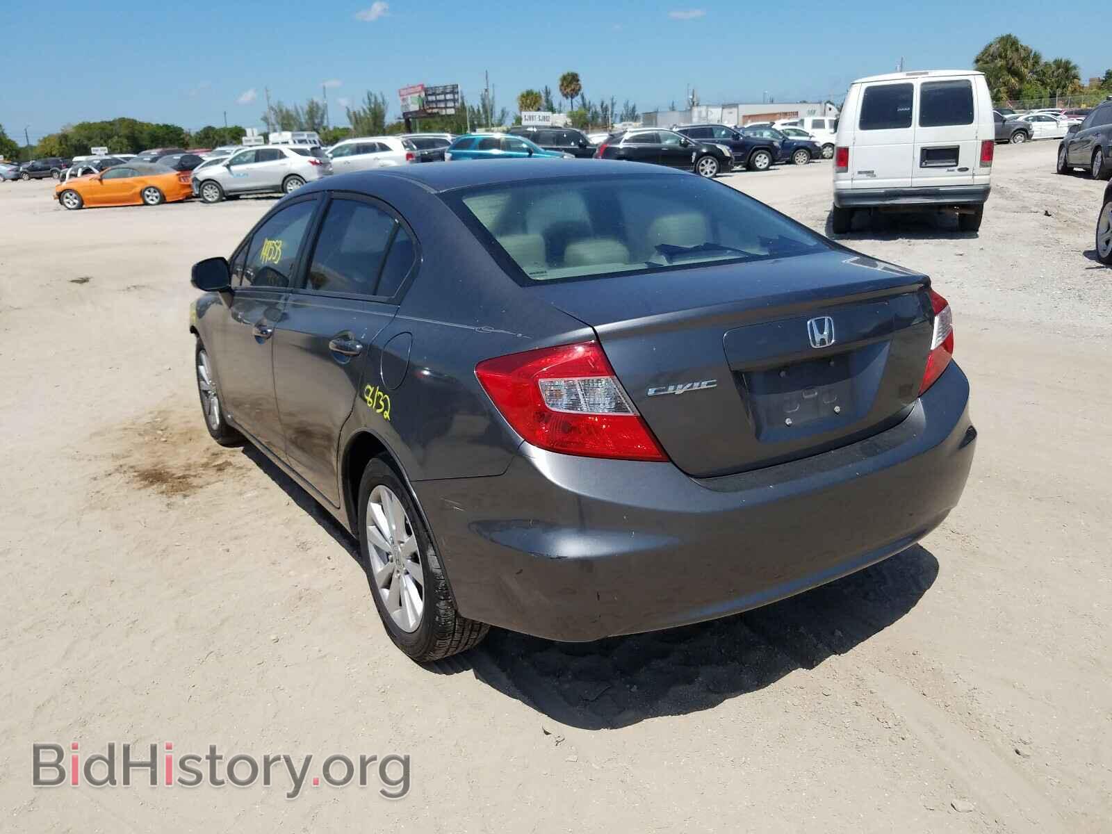 2012 HONDA CIVIC - VIN: 19XFB2F87CE058776 - Фото 3