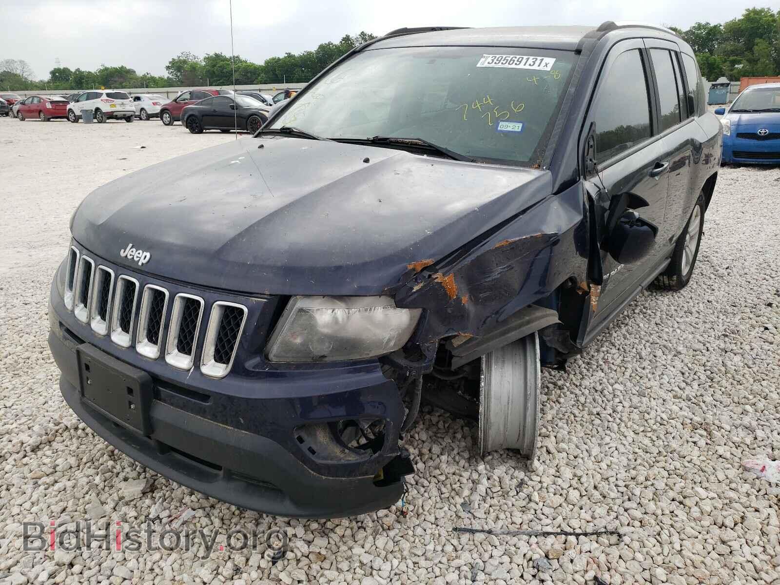 2014 JEEP COMPASS - VIN: 1C4NJCEB5ED744756 - Фото 2