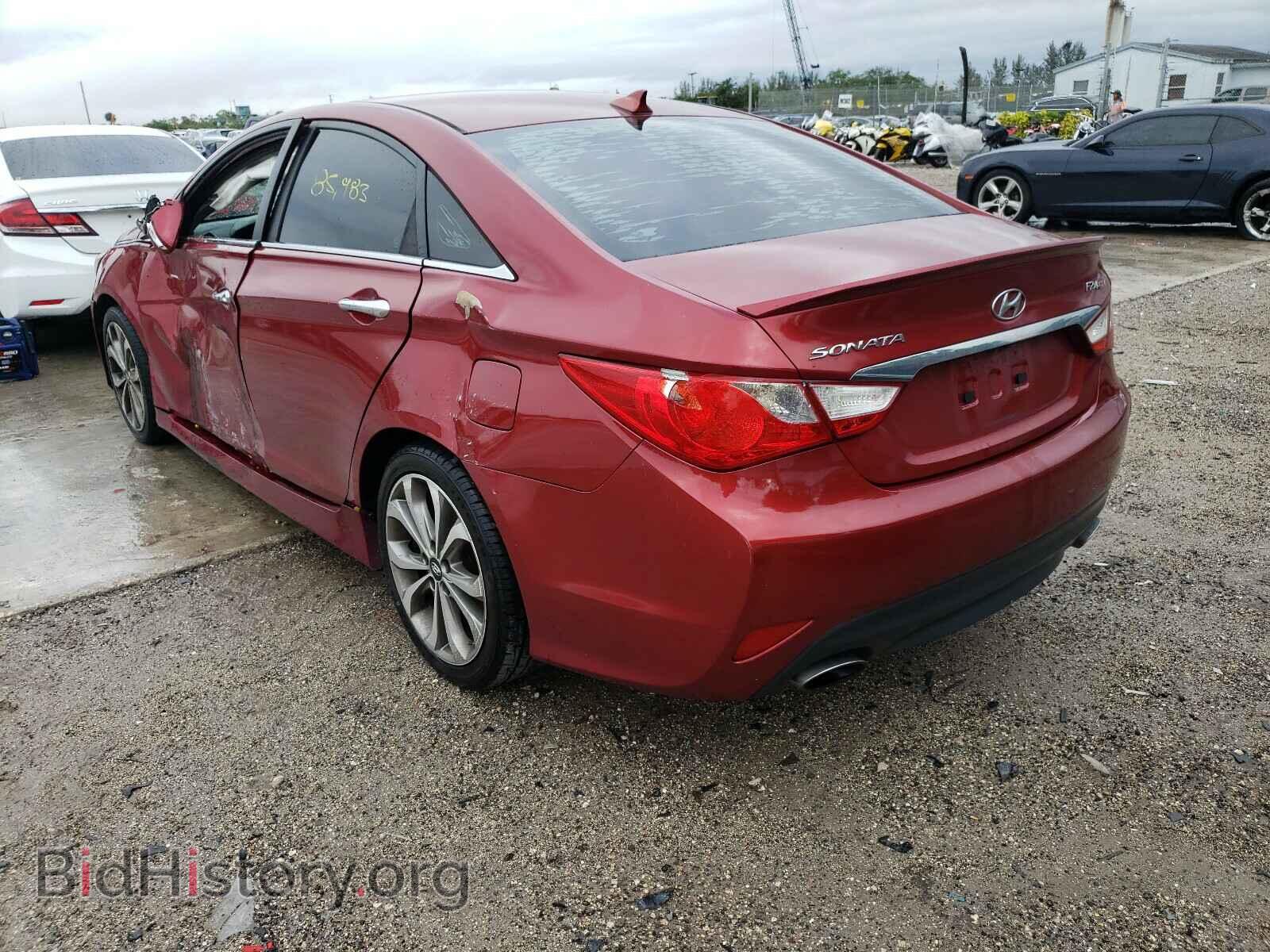 2014 HYUNDAI SONATA - VIN: 5NPEC4AC9EH861653 - Фото 3