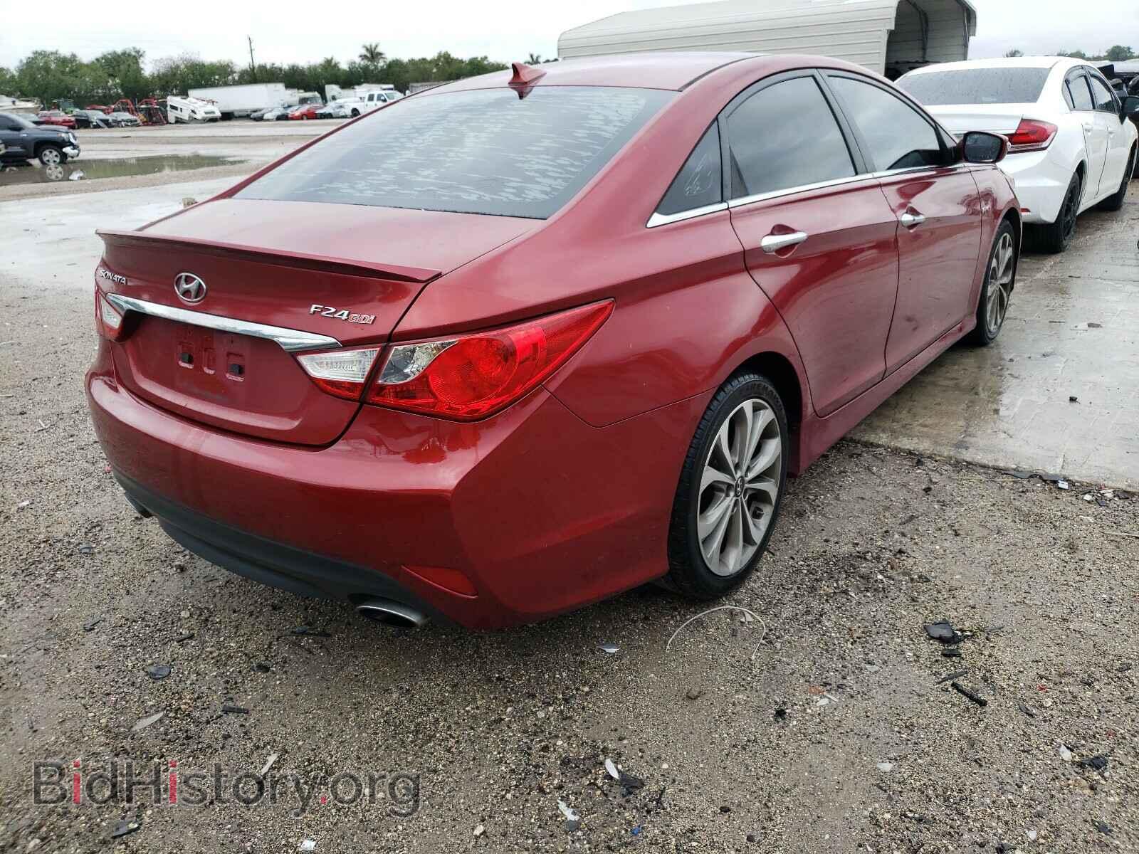 2014 HYUNDAI SONATA - VIN: 5NPEC4AC9EH861653 - Фото 4
