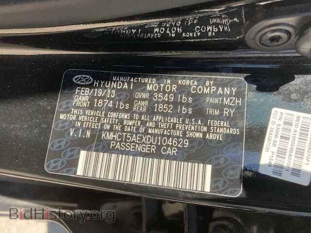 2013 HYUNDAI ACCENT - VIN: KMHCT5AEXDU104629 - Фото 10