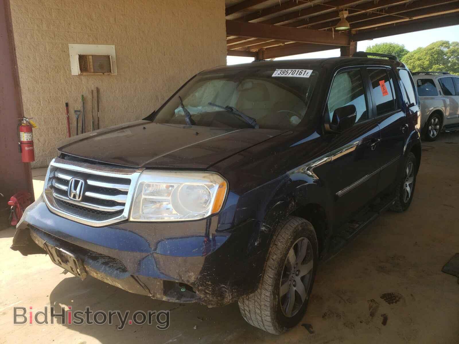 2013 HONDA PILOT - VIN: 5FNYF3H93DB037833 - Фото 2