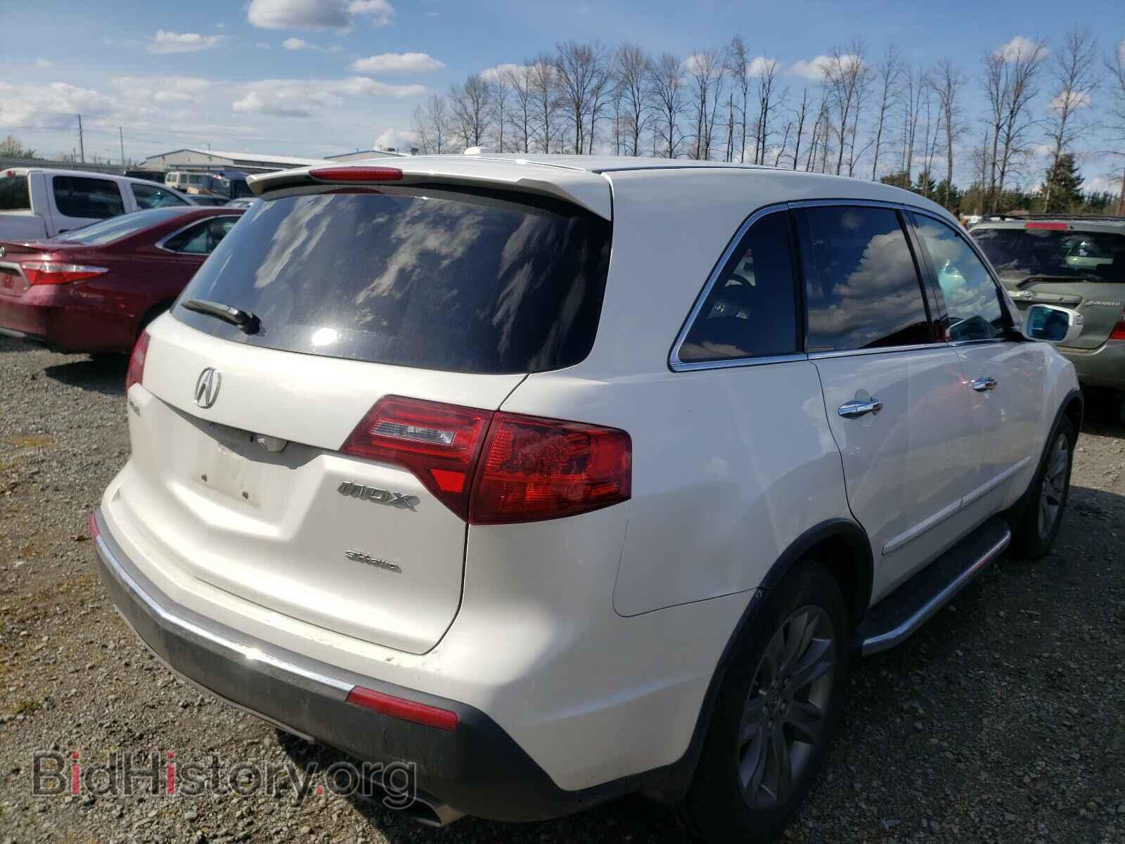 2012 ACURA MDX - VIN: 2HNYD2H80CH500036 - Фото 4