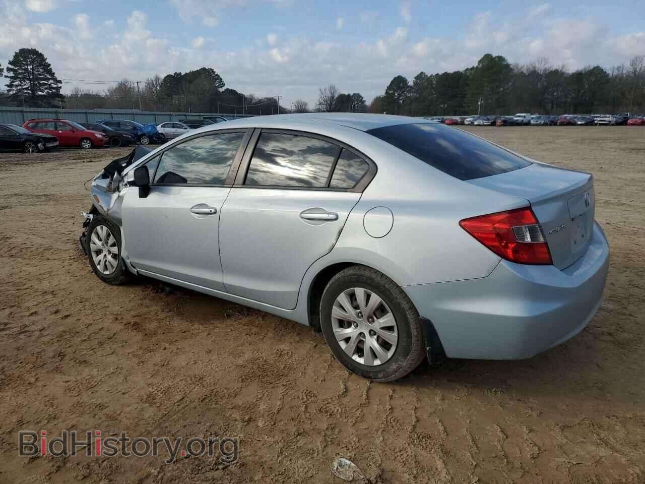 2012 HONDA CIVIC - VIN: 2HGFB2F53CH522965 - Фото 2