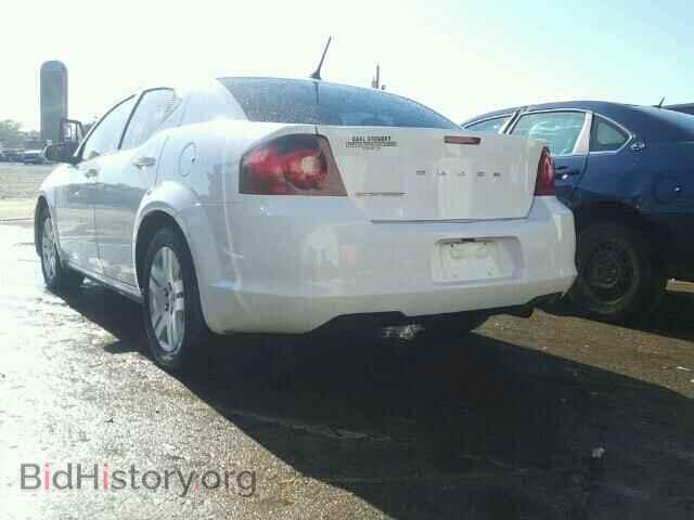 2014 DODGE AVENGER - VIN: 1C3CDZAB5EN229200 - Фото 3