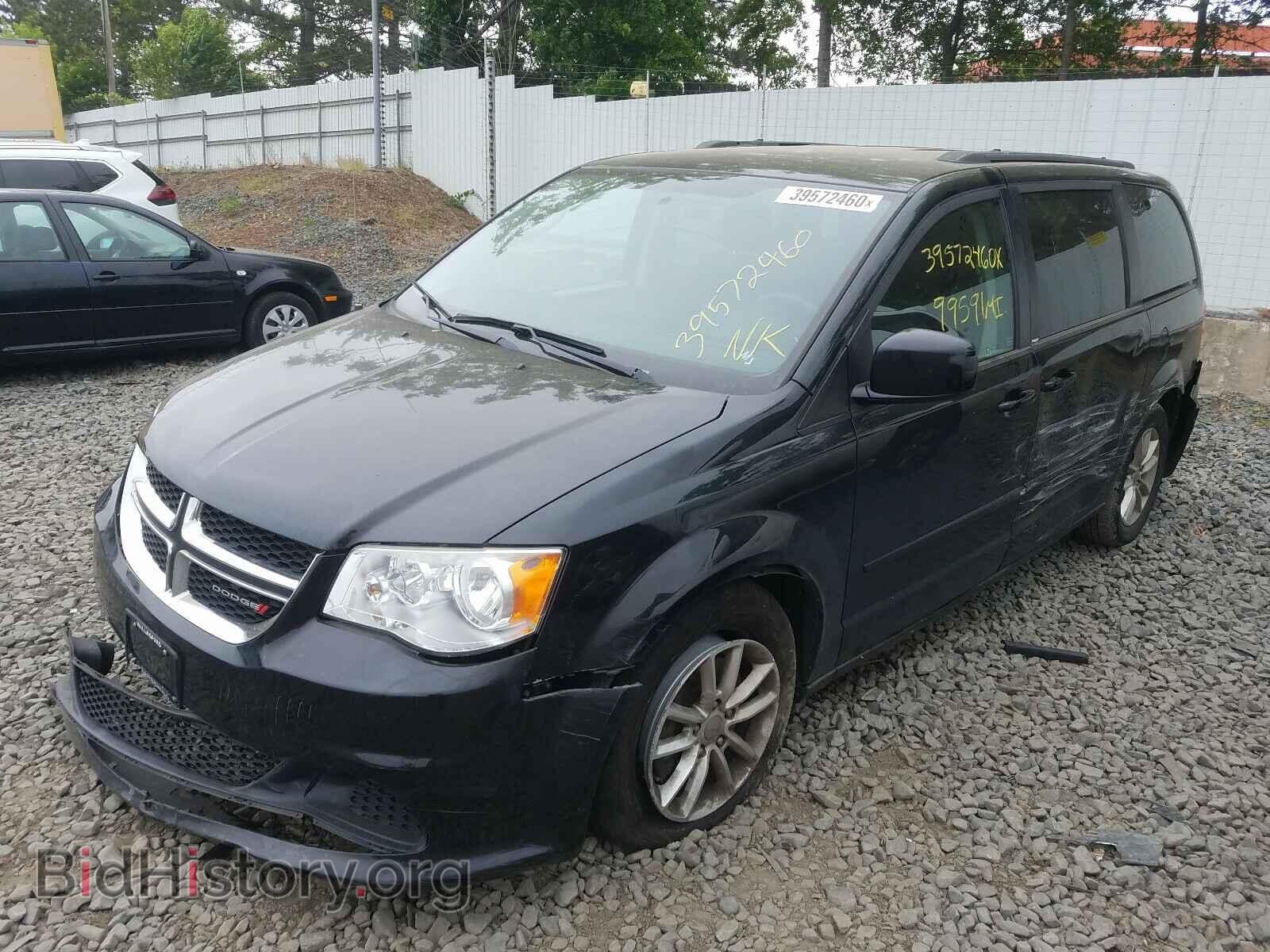 2014 DODGE CARAVAN - VIN: 2C4RDGCG2ER206415 - Фото 2