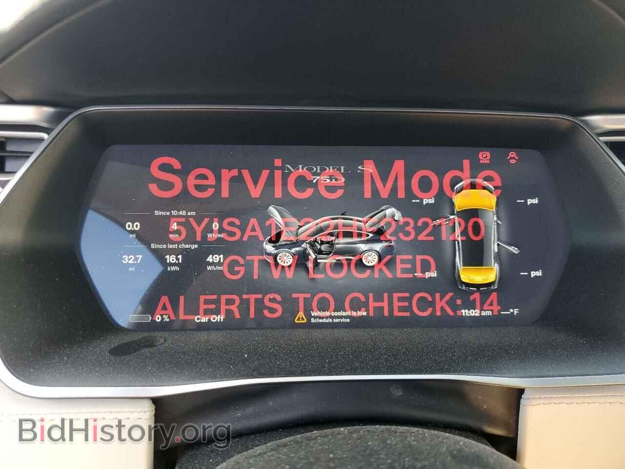 2017 TESLA MODEL S - VIN: 5YJSA1E22HF232120 - Photo 9