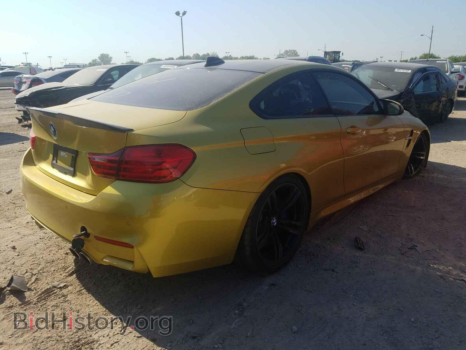 2015 BMW M4 - VIN: WBS3R9C51FK331691 - Фото 4