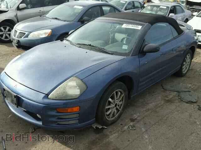 2002 MITSUBISHI ECLIPSE - VIN: 4A3AE45G92E078797 - Фото 2