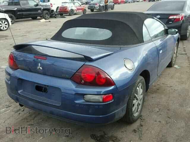 2002 MITSUBISHI ECLIPSE - VIN: 4A3AE45G92E078797 - Фото 4