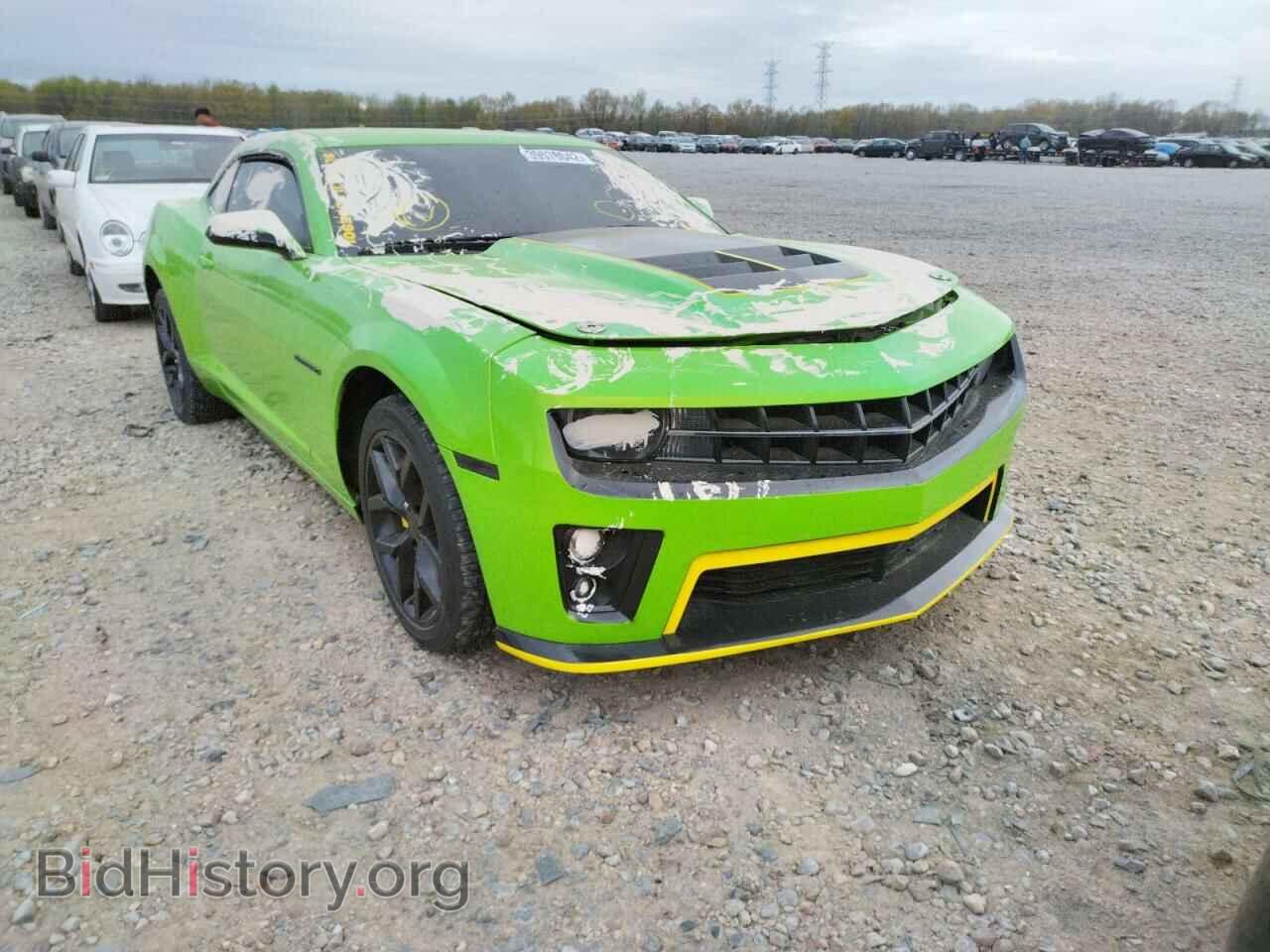 Фотография 2G1FB1E3XD9109342 - CHEVROLET CAMARO 2013