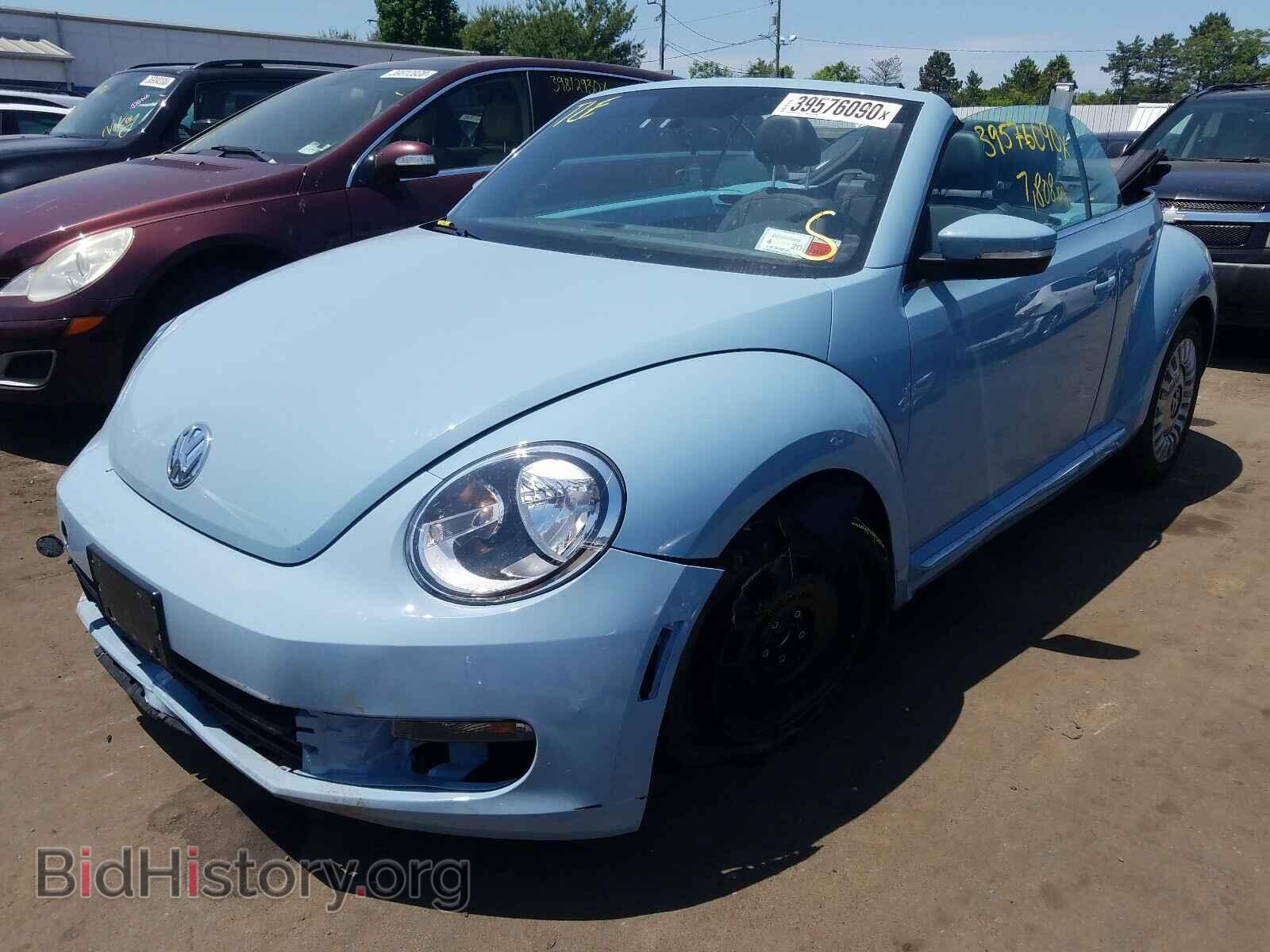 2014 VOLKSWAGEN BEETLE - VIN: 3VW5P7AT2EM803722 - Фото 2