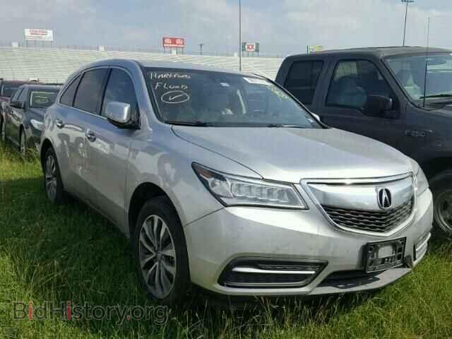 Фотография 5FRYD3H46EB020602 - ACURA MDX 2014