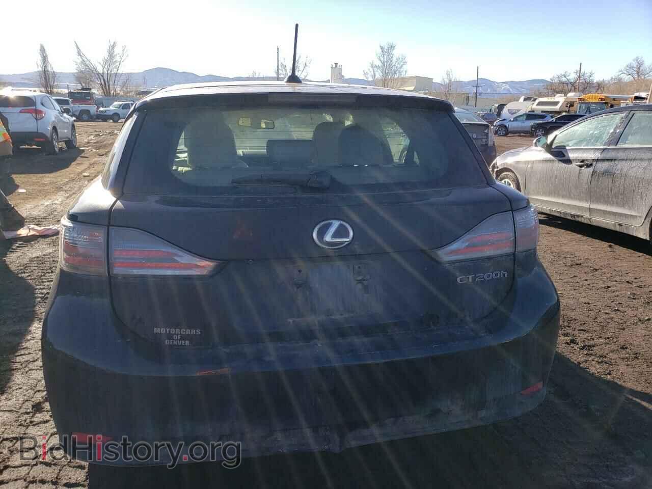 2012 LEXUS CT 200 - VIN: JTHKD5BH0C2065340 - Фото 6