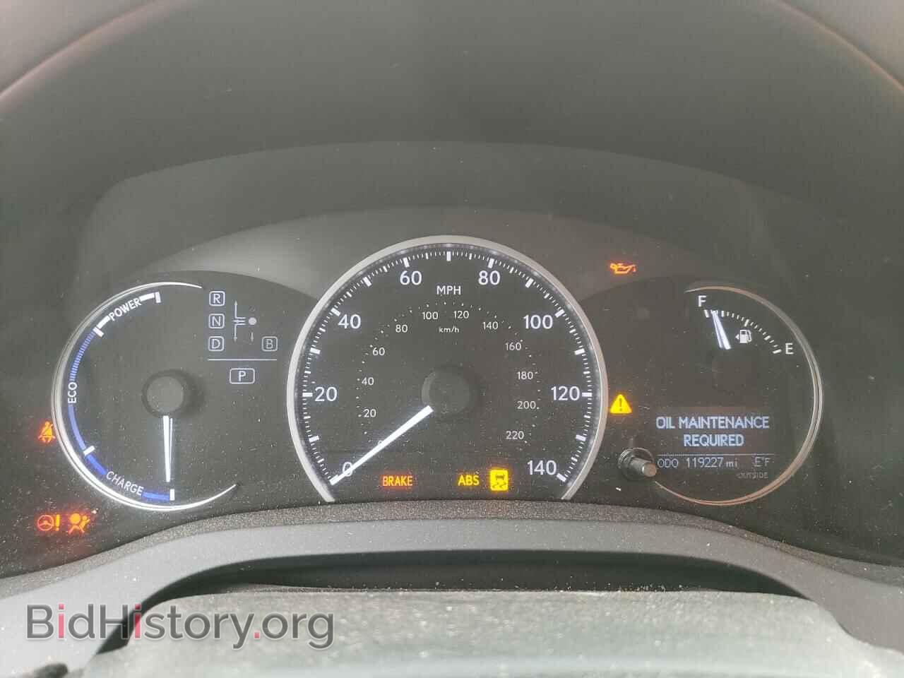 2012 LEXUS CT 200 - VIN: JTHKD5BH0C2065340 - Фото 9