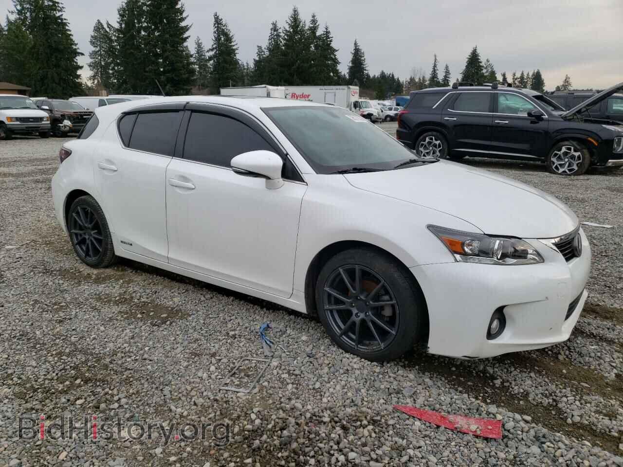 2012 LEXUS CT 200 - VIN: JTHKD5BH1C2114898 - Фото 4